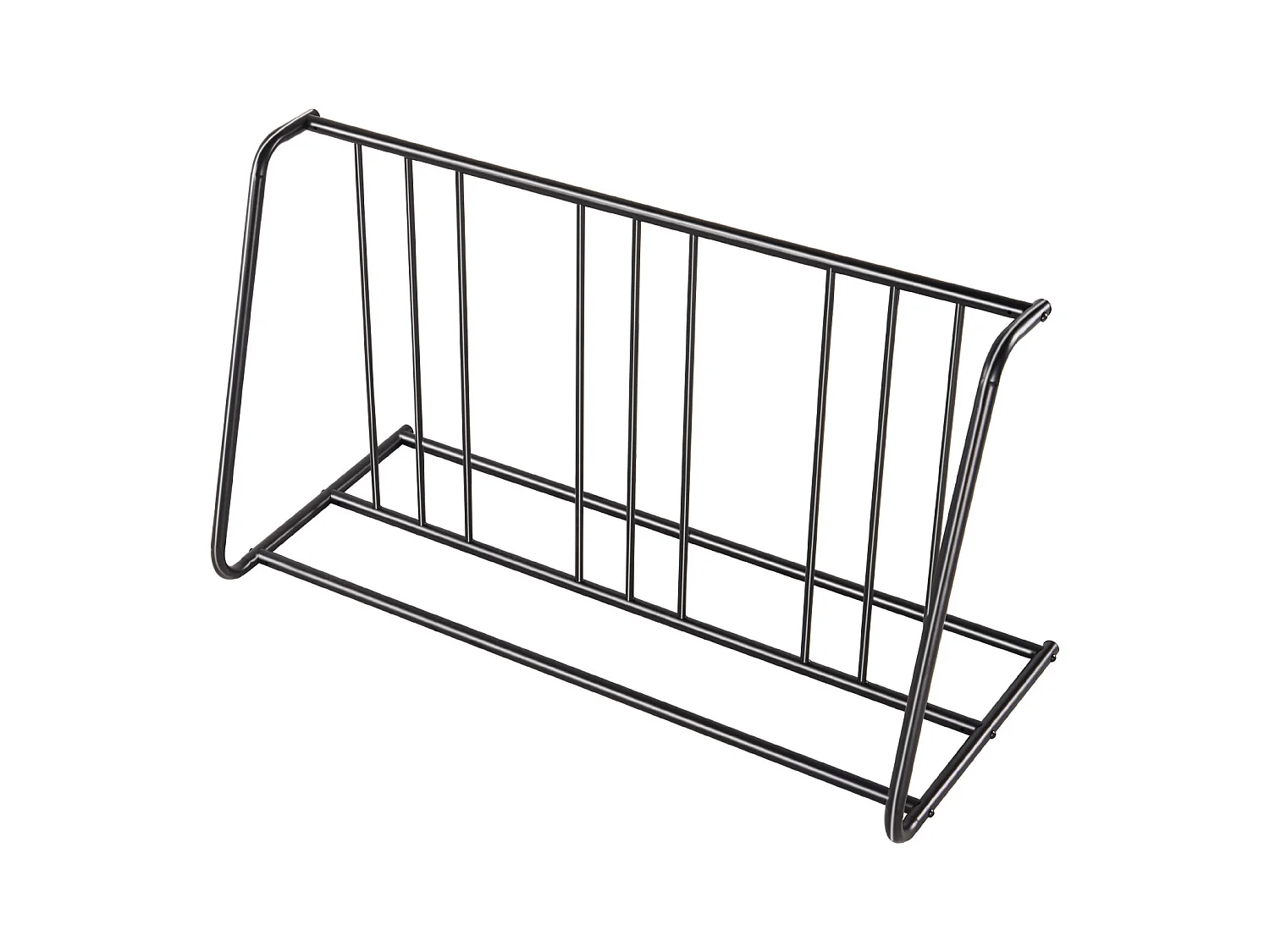 Support à Vélo Autoportant SucceBuy en Acier au Carbone pour Rangement de Bicyclettes, Garage et Intérieur avec Pneus 76,2 mm, Capacité pour 6 Vélos