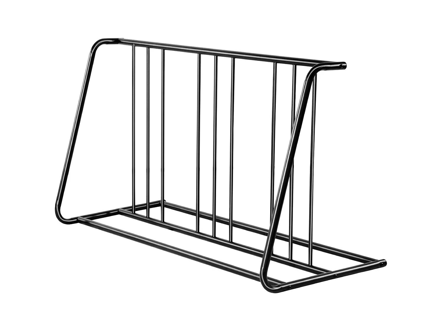 Support à Vélo Autoportant SucceBuy en Acier au Carbone pour Rangement de Bicyclettes, Garage et Intérieur avec Pneus 76,2 mm, Capacité pour 6 Vélos