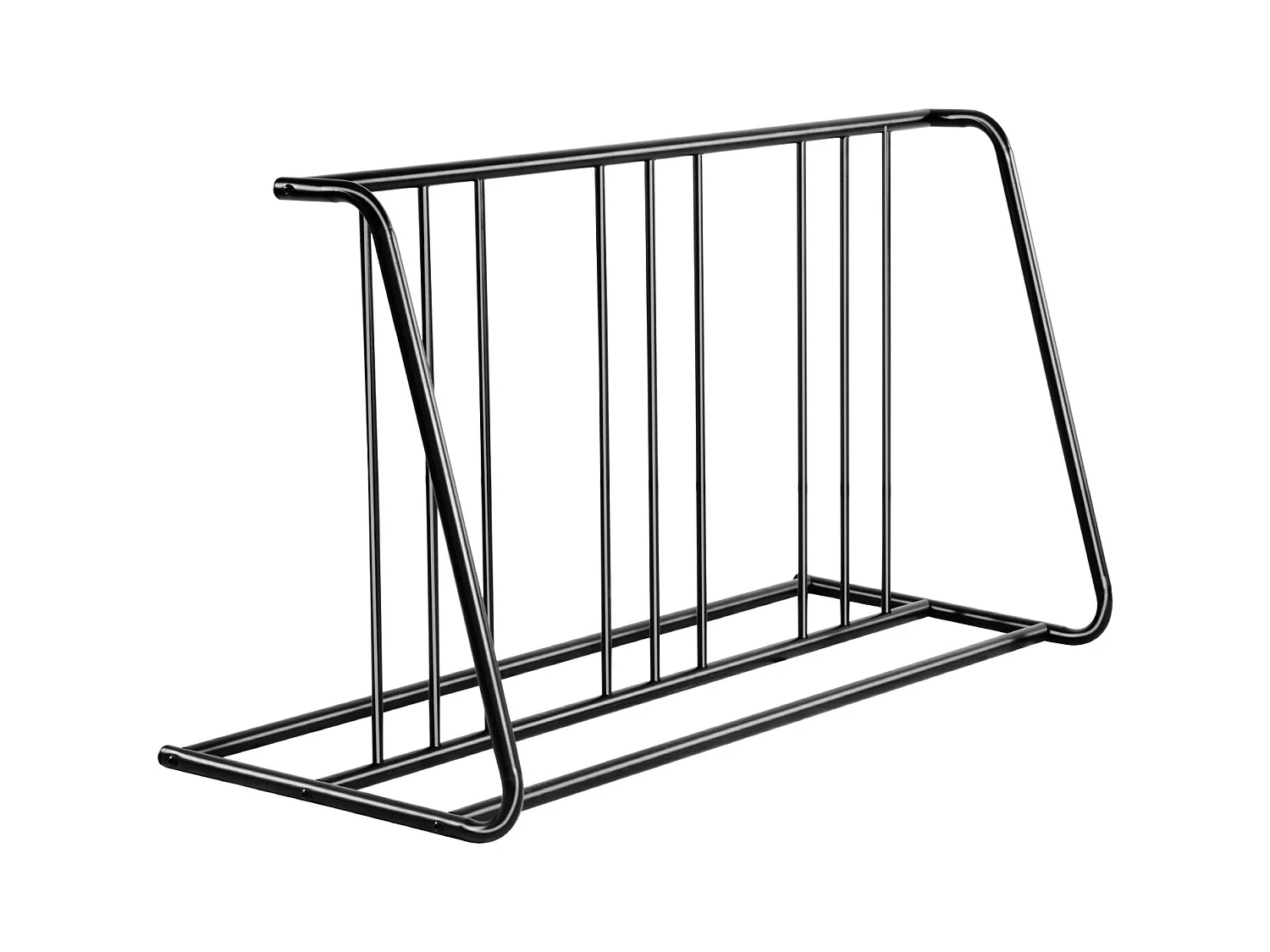 Support à Vélo Autoportant SucceBuy en Acier au Carbone pour Rangement de Bicyclettes, Garage et Intérieur avec Pneus 76,2 mm, Capacité pour 6 Vélos