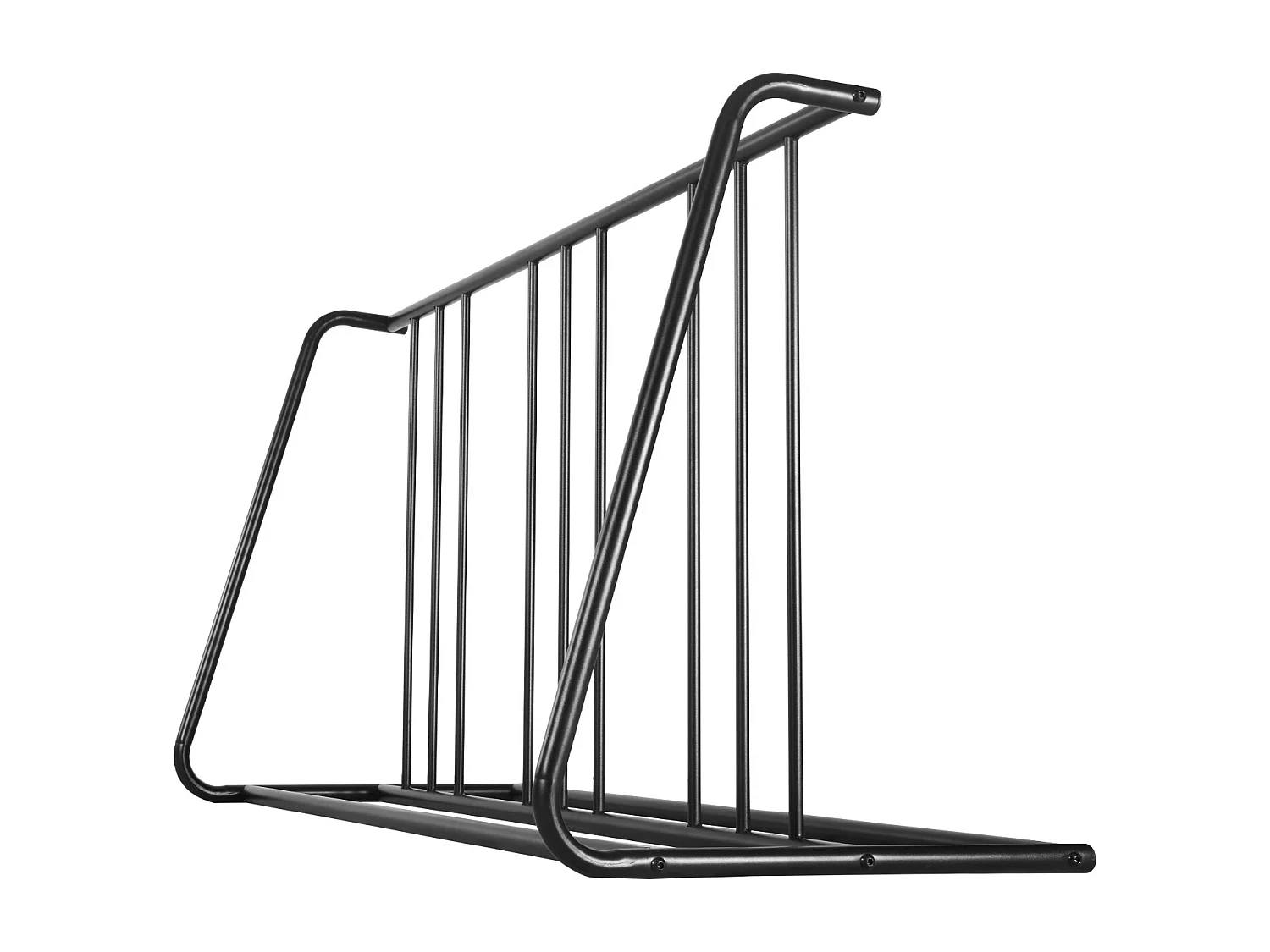 Support à Vélo Autoportant SucceBuy en Acier au Carbone pour Rangement de Bicyclettes, Garage et Intérieur avec Pneus 76,2 mm, Capacité pour 6 Vélos