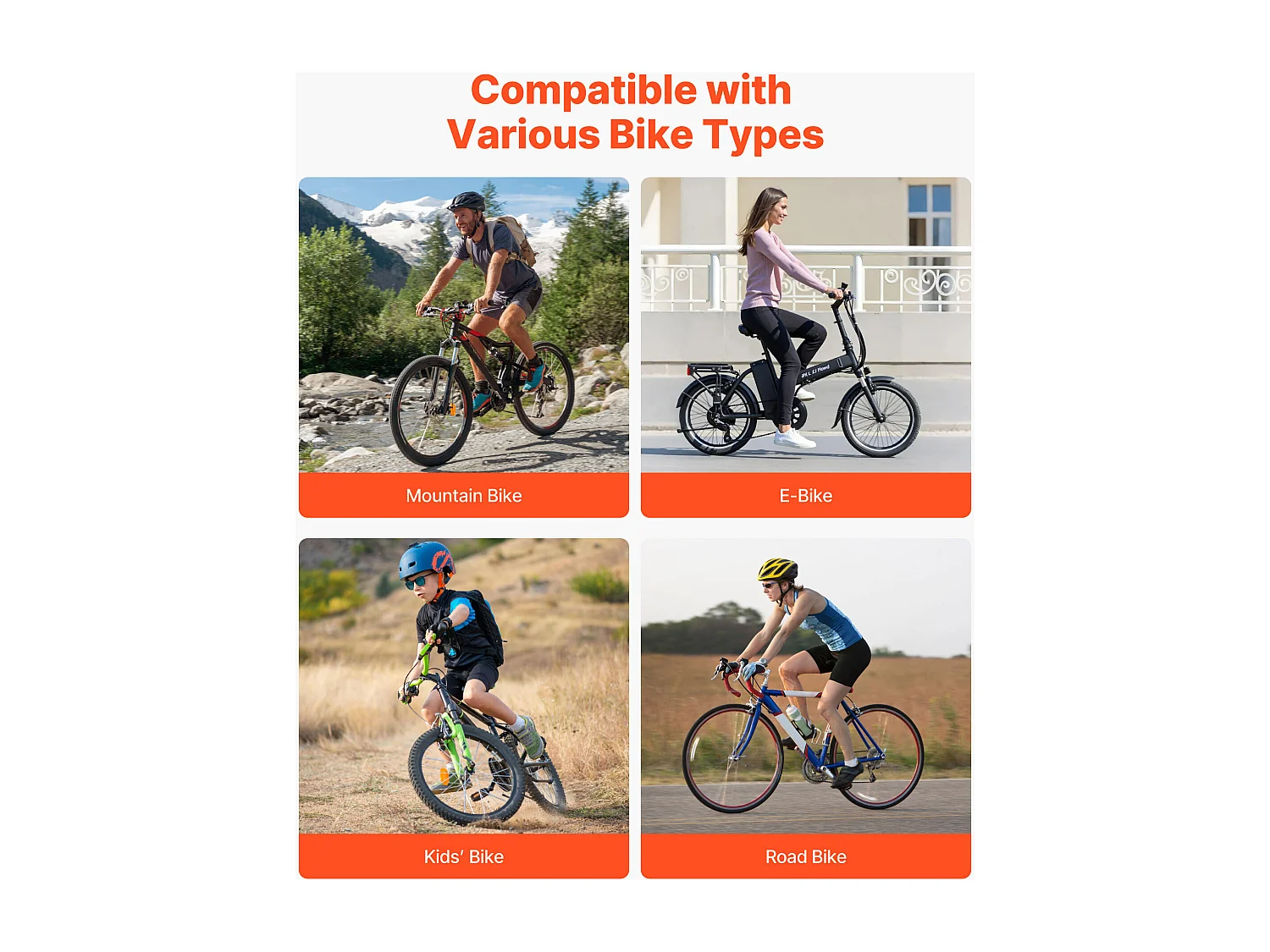 Support à Vélo Autoportant SucceBuy en Acier au Carbone pour Rangement de Bicyclettes, Garage et Intérieur avec Pneus 76,2 mm, Capacité pour 6 Vélos