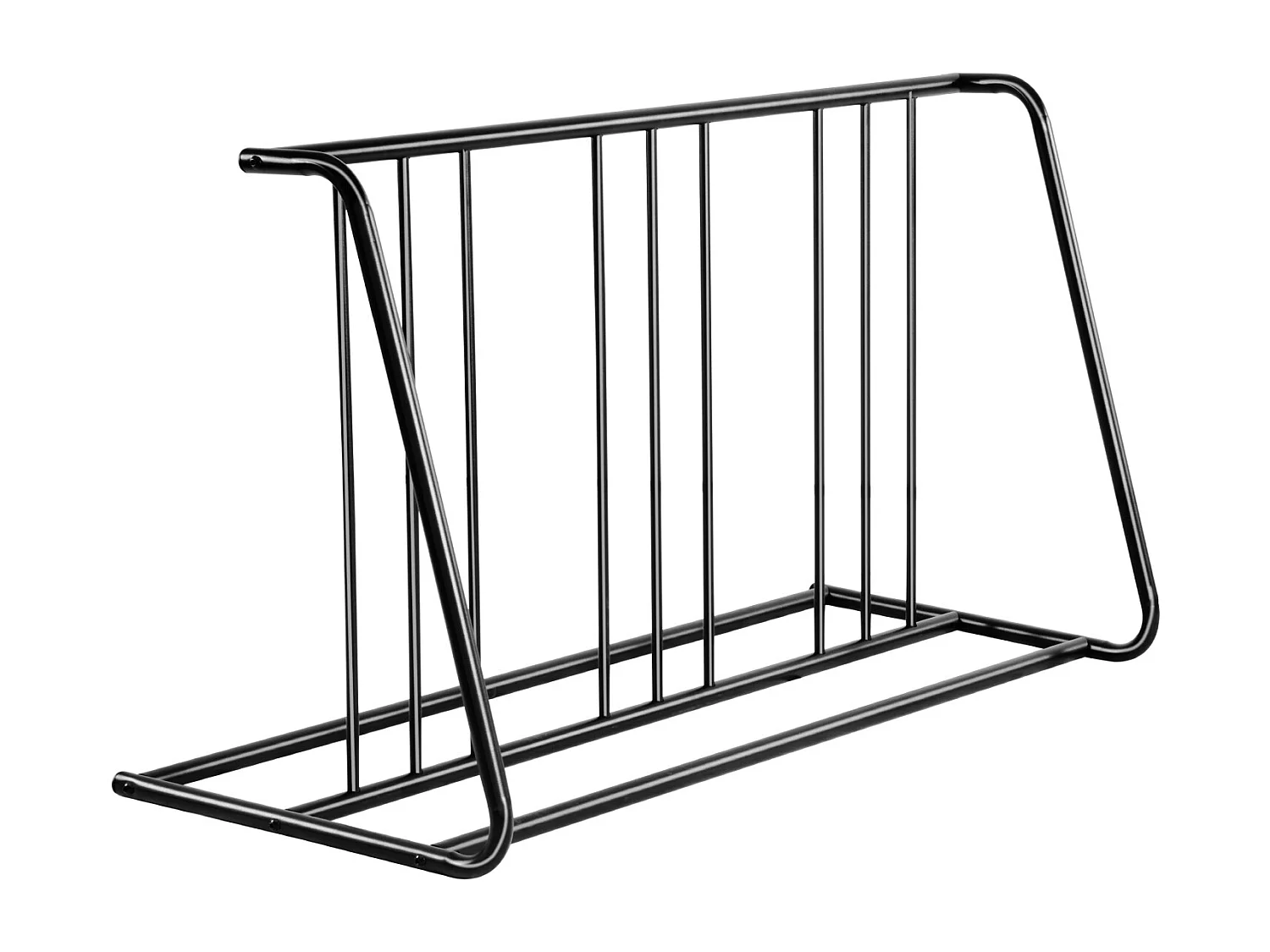 Support à Vélo Autoportant SucceBuy en Acier au Carbone pour Rangement de Bicyclettes, Garage et Intérieur avec Pneus 76,2 mm, Capacité pour 6 Vélos