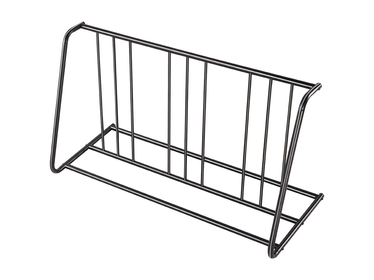 Support à Vélo Autoportant SucceBuy en Acier au Carbone pour Rangement de Bicyclettes, Garage et Intérieur avec Pneus 76,2 mm, Capacité pour 6 Vélos