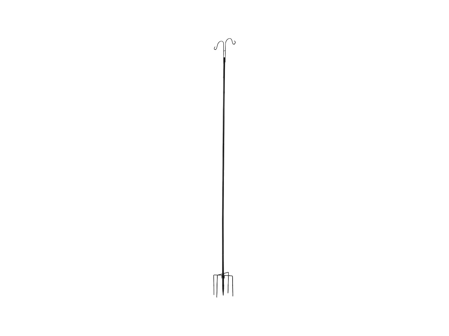 Crochets de Berger SucceBuy, Lot de 8, 273 cm de Haut, Crochets Doubles de Jardin de 1,9 cm de Diamètre, Idéaux pour Suspendre des Mangeoires à Colibris