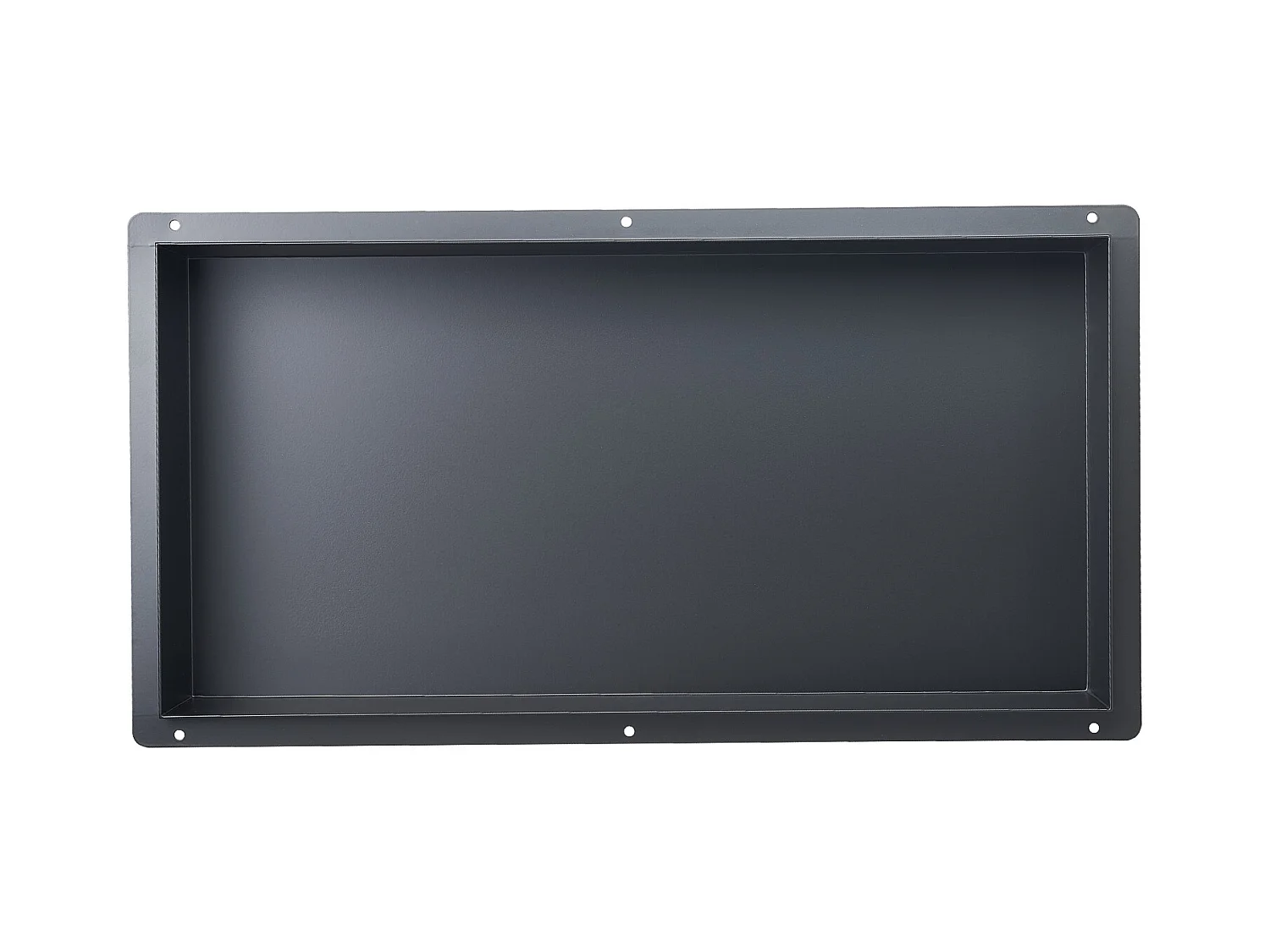 Niche Douche Encastrable SucceBuy,10,2x33x63,5 cm, Niche Murale Acier Inoxydable sans Cadre, Étagère Salle de Bain Étanche, Facile à Nettoyer, Noir