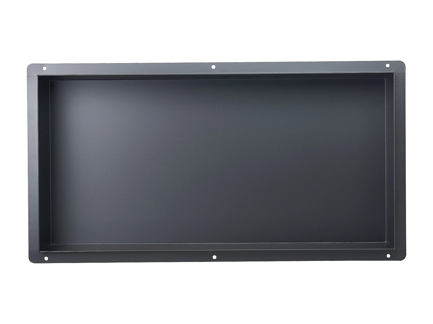 Niche Douche Encastrable SucceBuy,10,2x33x63,5 cm, Niche Murale Acier Inoxydable sans Cadre, Étagère Salle de Bain Étanche, Facile à Nettoyer, Noir