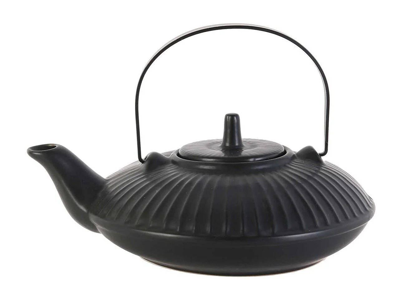 Théière en Céramique Noire 60cl - NAHO