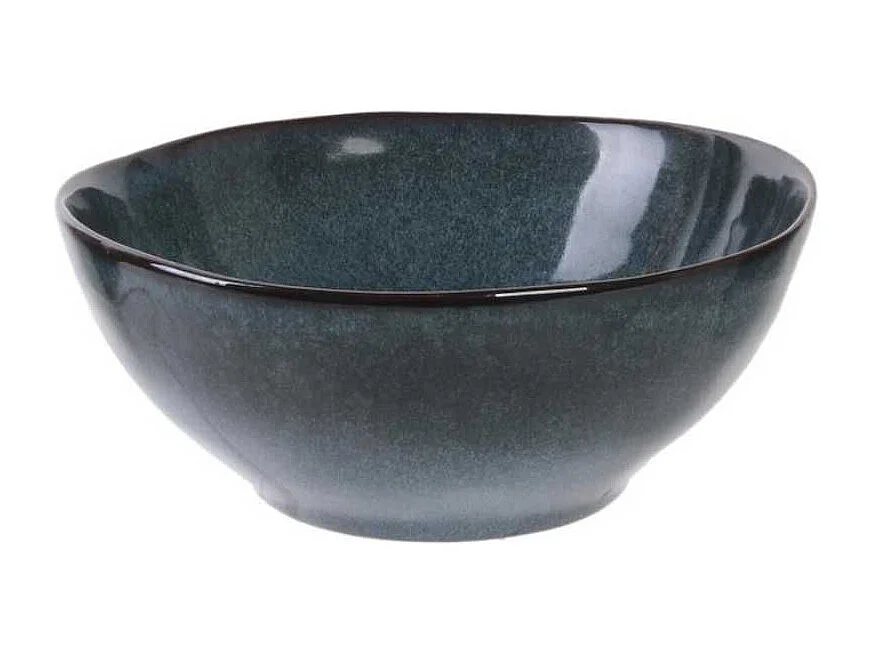 Set de 6 bols 35cl en céramique au grés du temps bleu - GALET