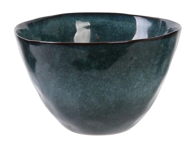 Set de 6 bols 55cl en céramique au grés du temps bleu - GALET