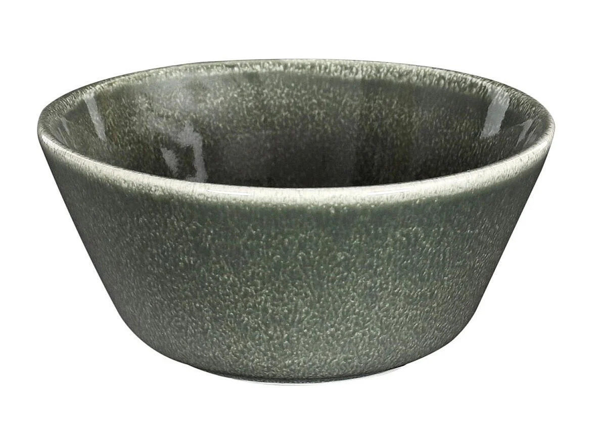 Set de 6 bols en céramique au grés du temps vert (Ø15cm) - MAKA