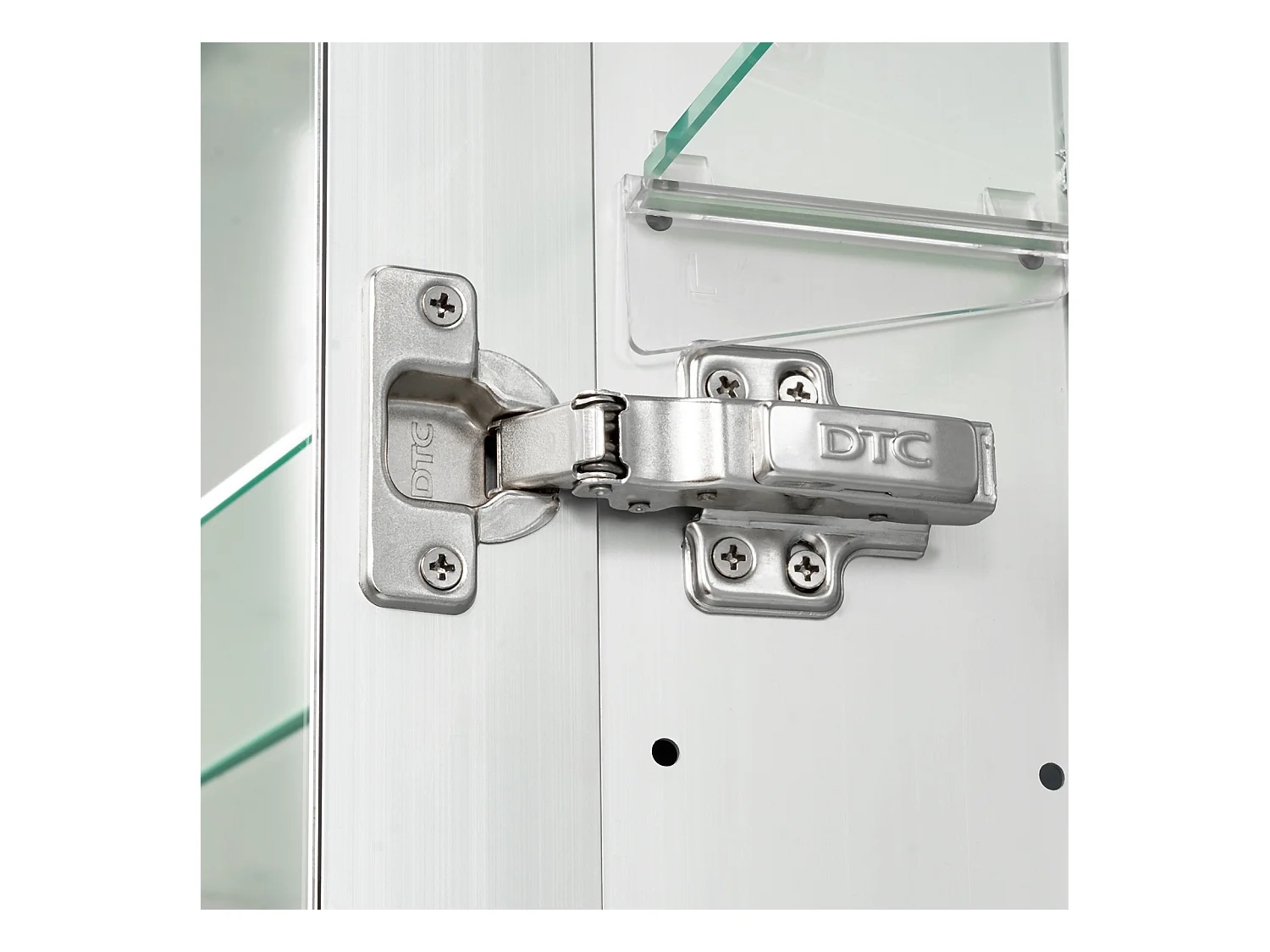 Armoire Murale Salle de Bain SucceBuy Armoire de Toilette avec Miroir et LED 3 Couleurs à Intensité Variable, Fonction de Désembuage à Mémoire, 50x70 cm