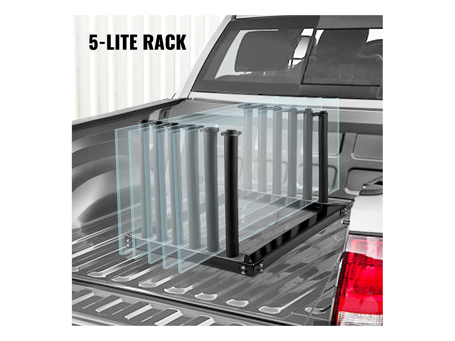 Windschutzscheibenhalter, SucceBuy 5 - Lite, Windschutzscheibenhalter, mit PVC-Kissen, für LKW, Autoglas