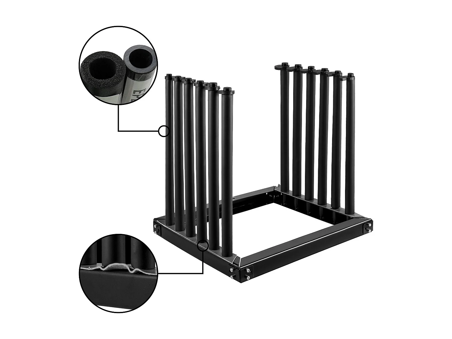 Windschutzscheibenhalter, SucceBuy 5 - Lite, Windschutzscheibenhalter, mit PVC-Kissen, für LKW, Autoglas