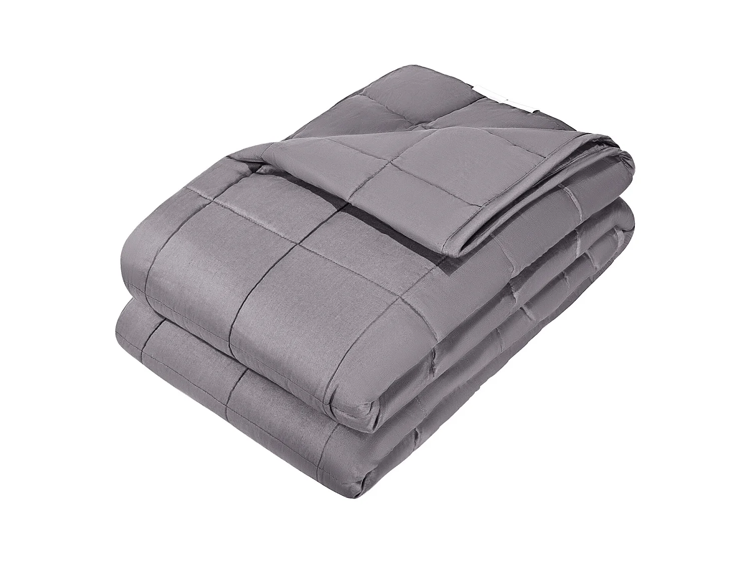 Cobertor Pesado SucceBuy, Edredão Pesado 203 x 221 cm, 11,5 kg, com Pérolas de Vidro, Adequado para Pessoas com 113-140 kg, para Aliviar a Ansiedade, Cinza