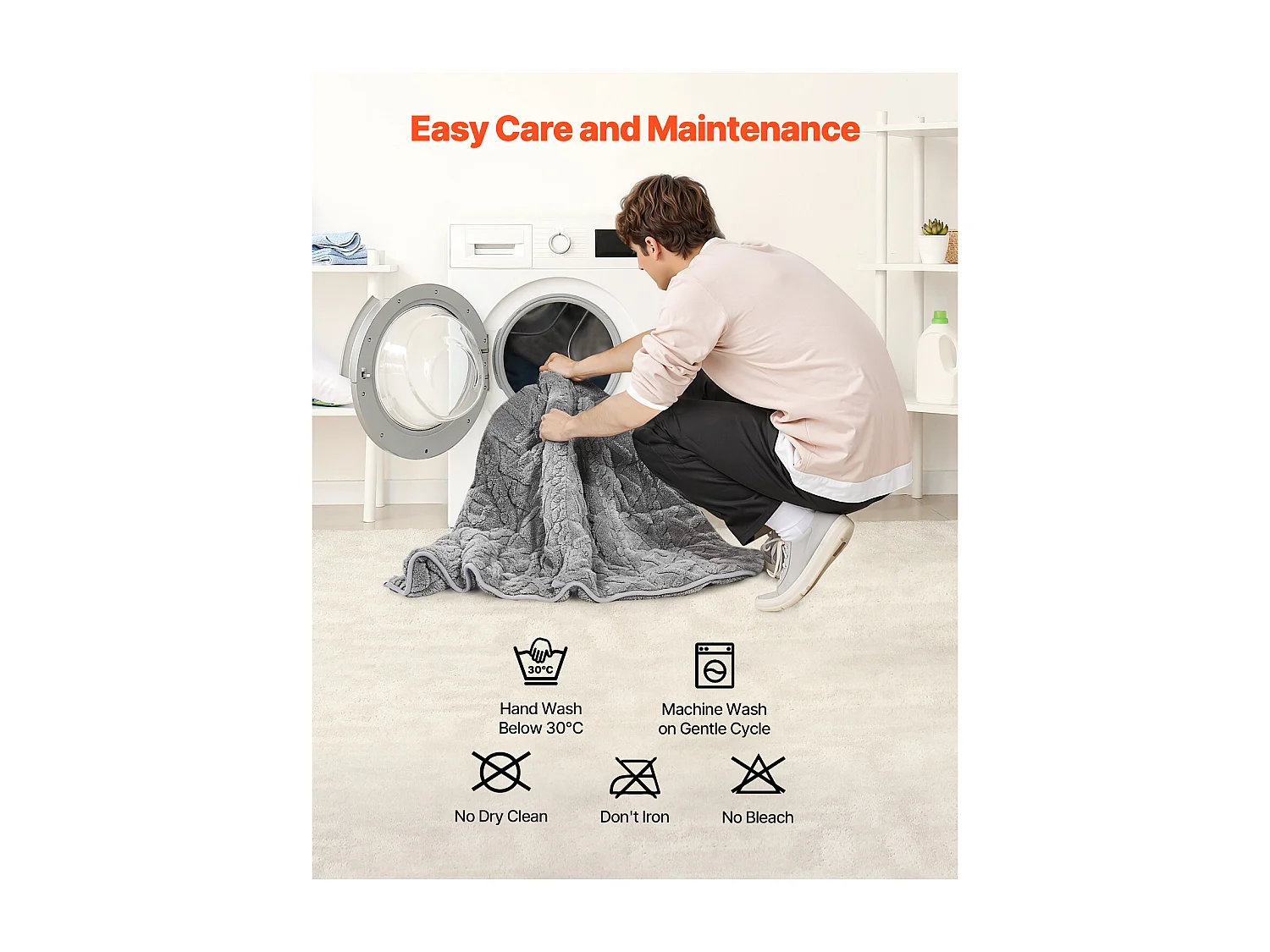 Couverture Lestée SucceBuy, Couverture Lourde 152x203 cm, 9,2 kg, Polaire Douce Chaude Moelleuse avec Perles de Verre, Convient aux Personnes 90-113 kg, Gris