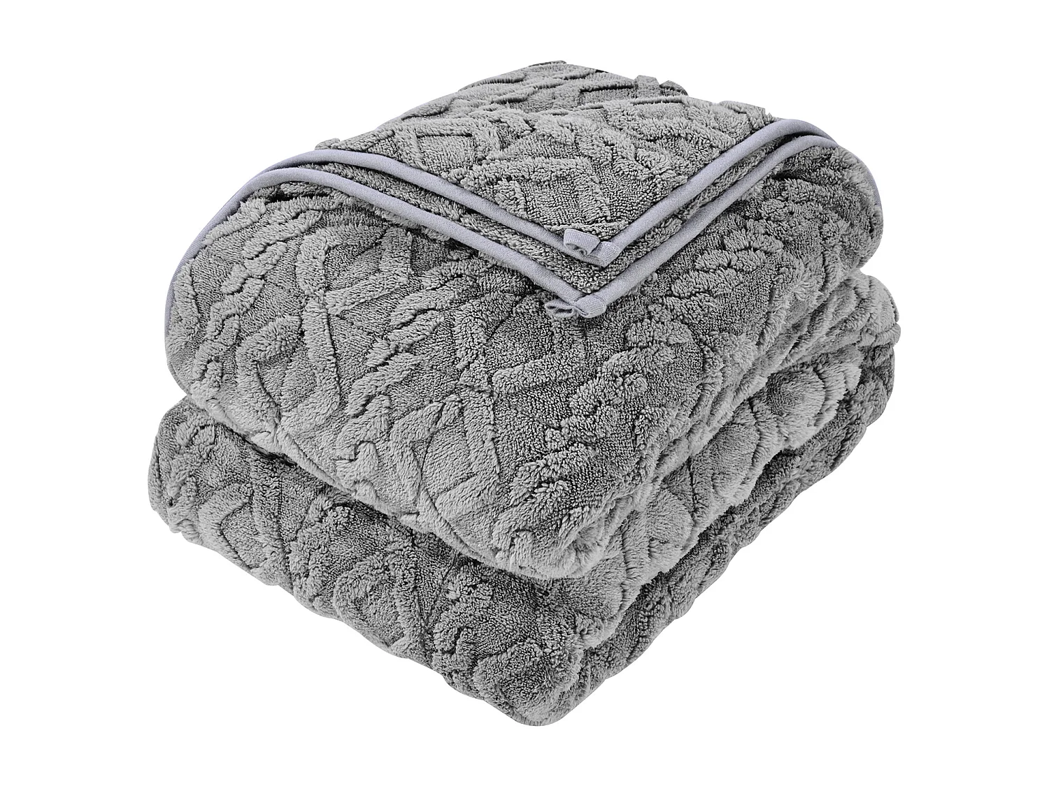 Verzwaarde Deken SucceBuy, Zware Deken 152 x 203 cm, 9,2 kg, Zachte, Warme Fleece met Glazen Kralen, Geschikt voor Personen van 90-113 kg, Grijs