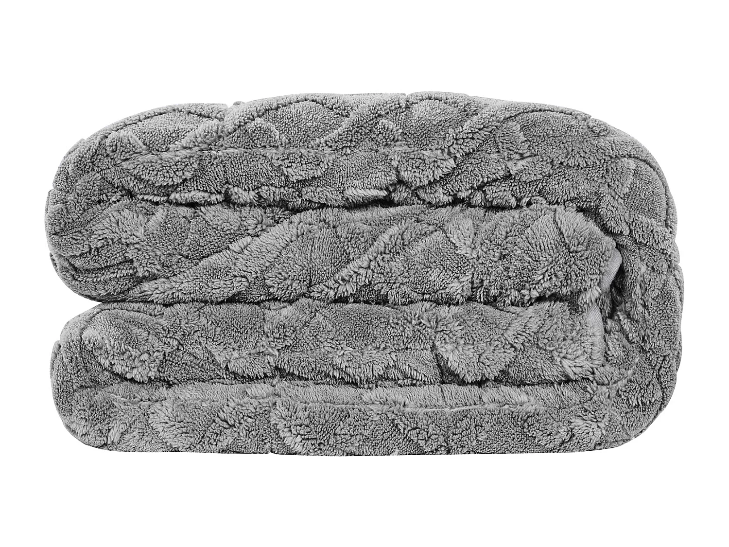 Verzwaarde Deken SucceBuy, Zware Deken 152 x 203 cm, 9,2 kg, Zachte, Warme Fleece met Glazen Kralen, Geschikt voor Personen van 90-113 kg, Grijs