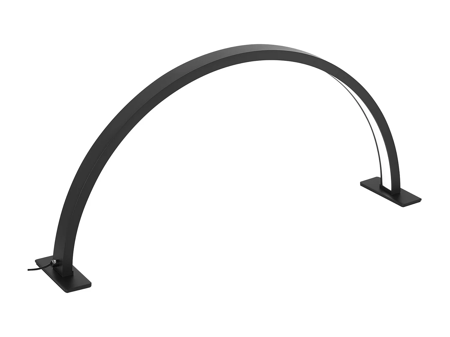 Lampe d’Esthéticienne, SucceBuy, Lampe de Bureau 30 W en Forme de Demi-lune avec Support pour Téléphone - Luminosité Réglable