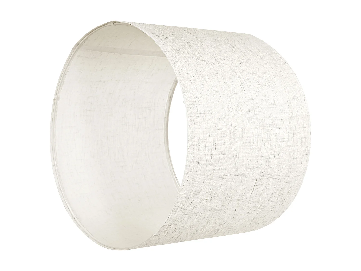 Pantalla de Lámpara SucceBuy, 2 Unidades, 33 x 33 x 25 cm, Pantalla de Lámpara Redonda de Repuesto Mediana de Lino para Lámparas de Lámparas de Pie, Lino Claro