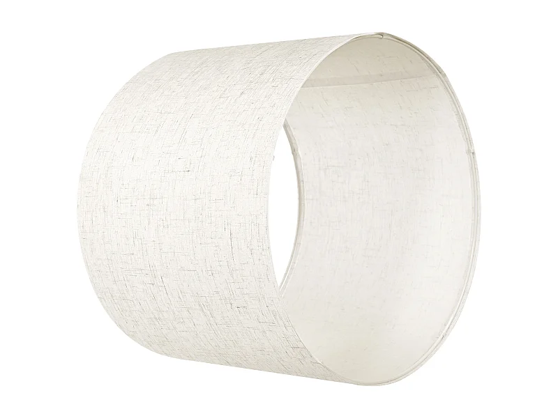 Pantalla de Lámpara SucceBuy, 2 Unidades, 33 x 33 x 25 cm, Pantalla de Lámpara Redonda de Repuesto Mediana de Lino para Lámparas de Lámparas de Pie, Lino Claro