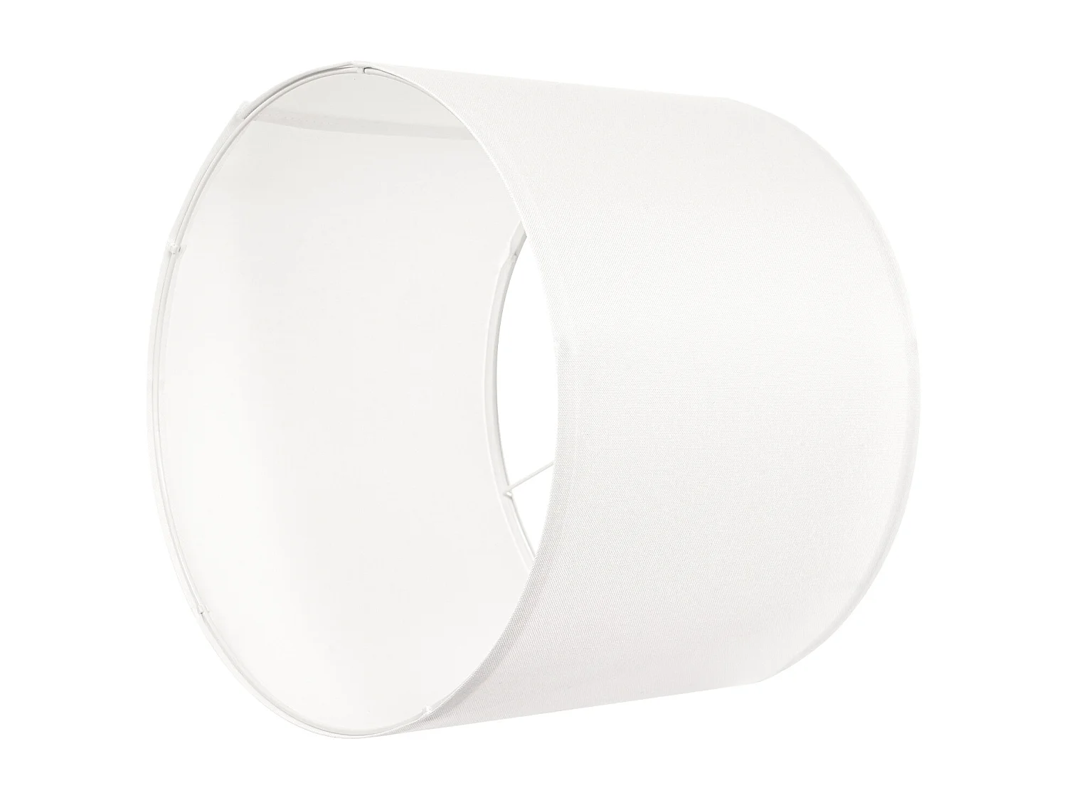 Abat-Jour Tambour SucceBuy, 2 Pcs, 40x40x30 cm, Grand Abat-Jour de Remplacement avec Harpe, pour Lampes de Table, Lampadaires et Suspensions, Lin Blanc Cassé