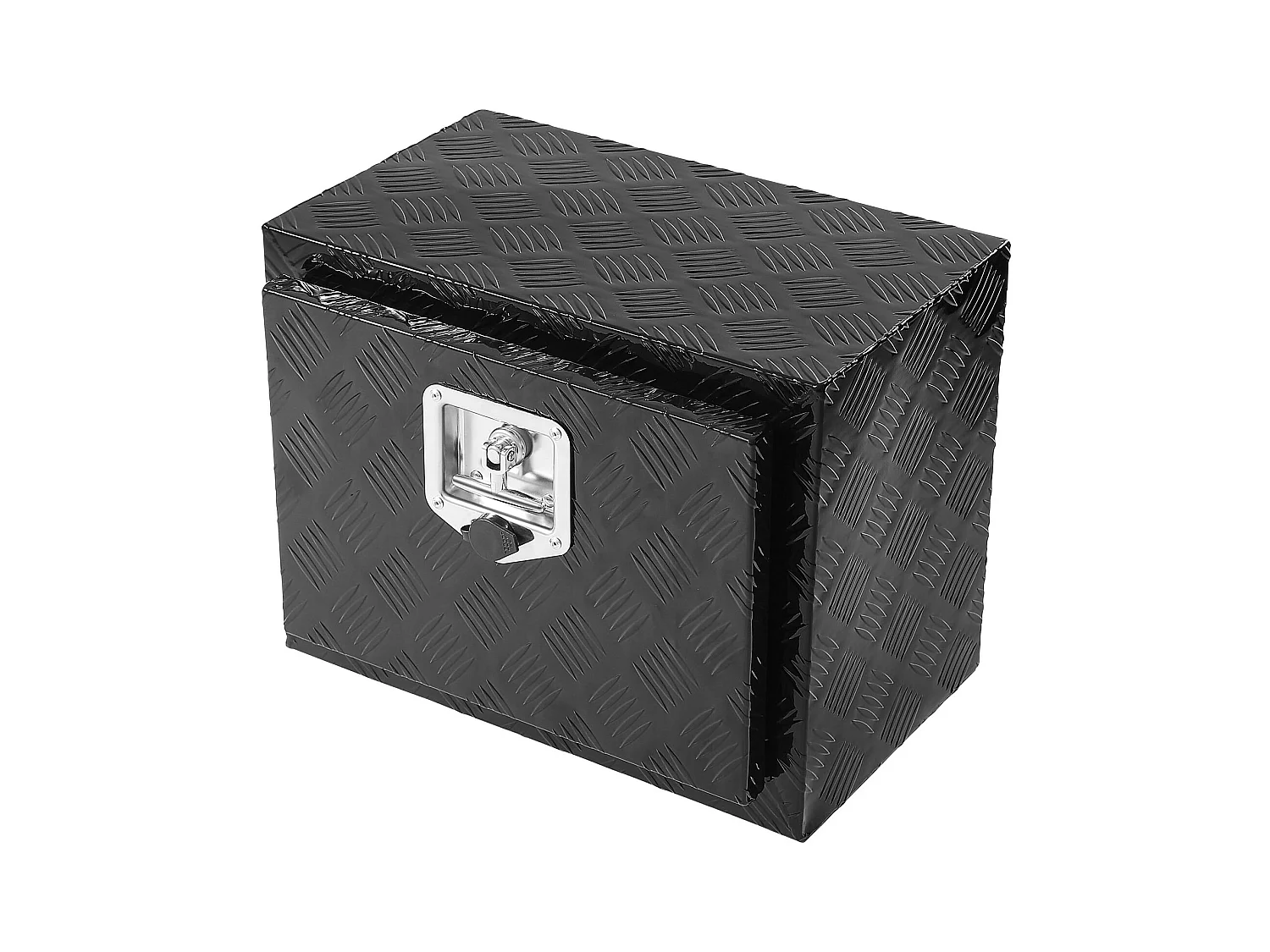 Boîte à Outils SucceBuy Coffre à Outils en Aluminium pour Dessous de Caisse de Camion, 45.72 x 30.48 x 35.56 cm pour Rangement de Remorque