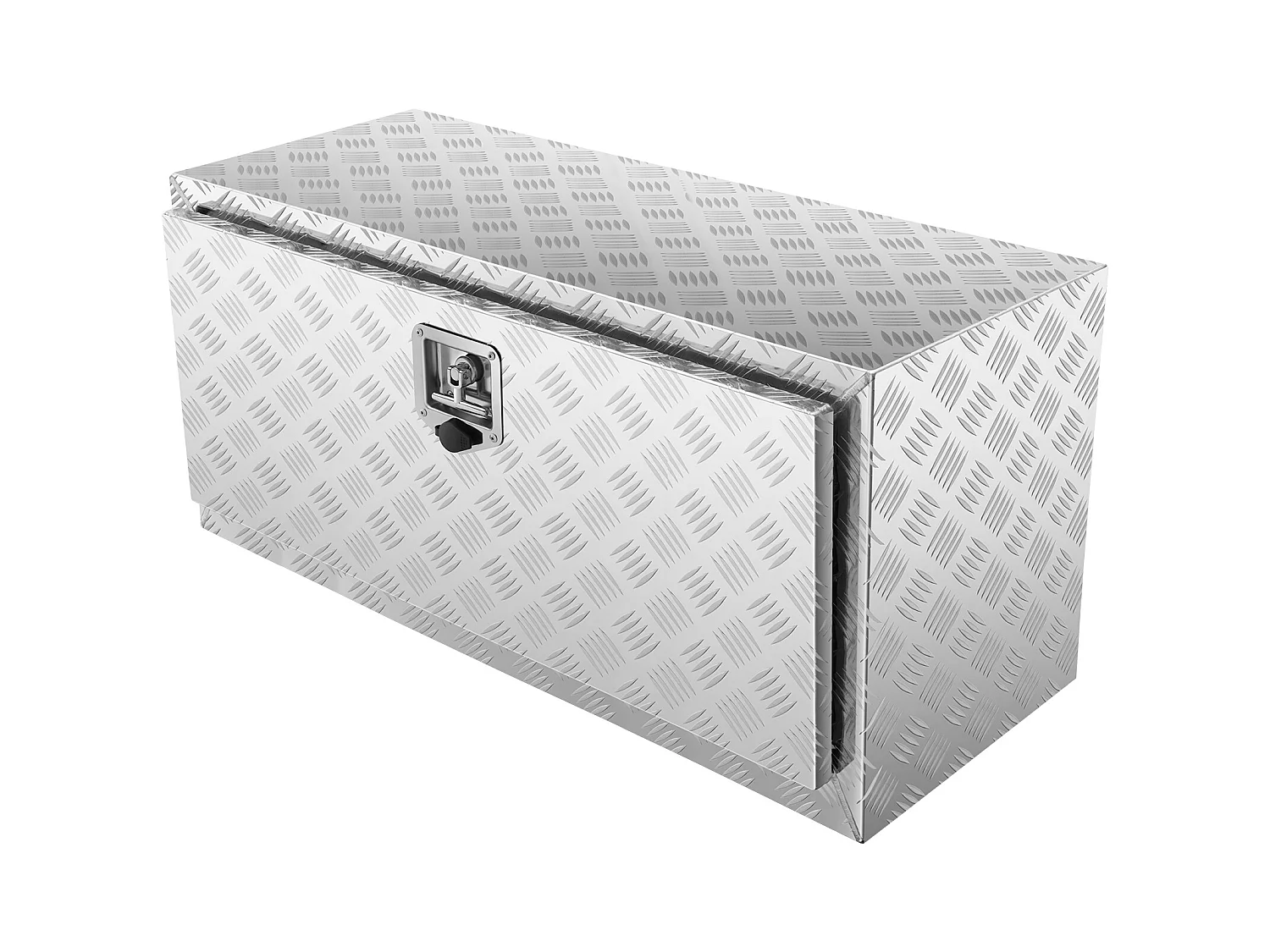 Boîte à Outils en Aluminium pour Sous-Caisse de Camion SucceBuy, 91,4×43×46 cm, pour Remorque RV