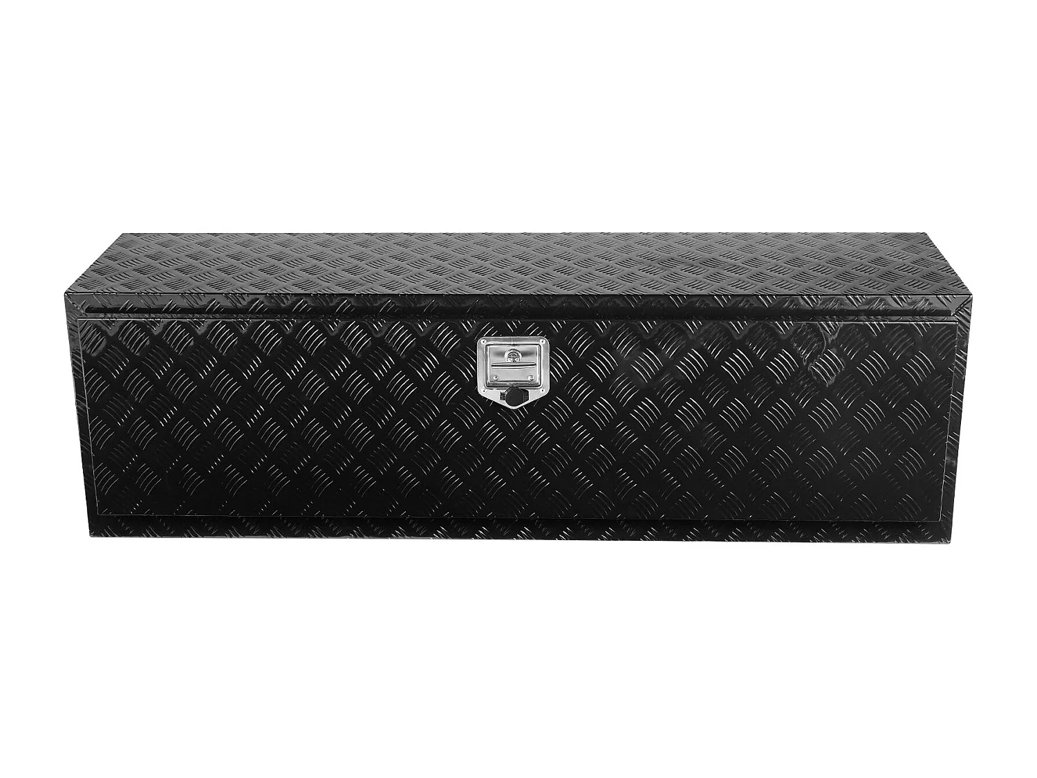 Boîte à Outils en Aluminium pour Sous-Caisse de Camion SucceBuy, 152,4x43,2x45,7 cm, Rangement pour Remorque