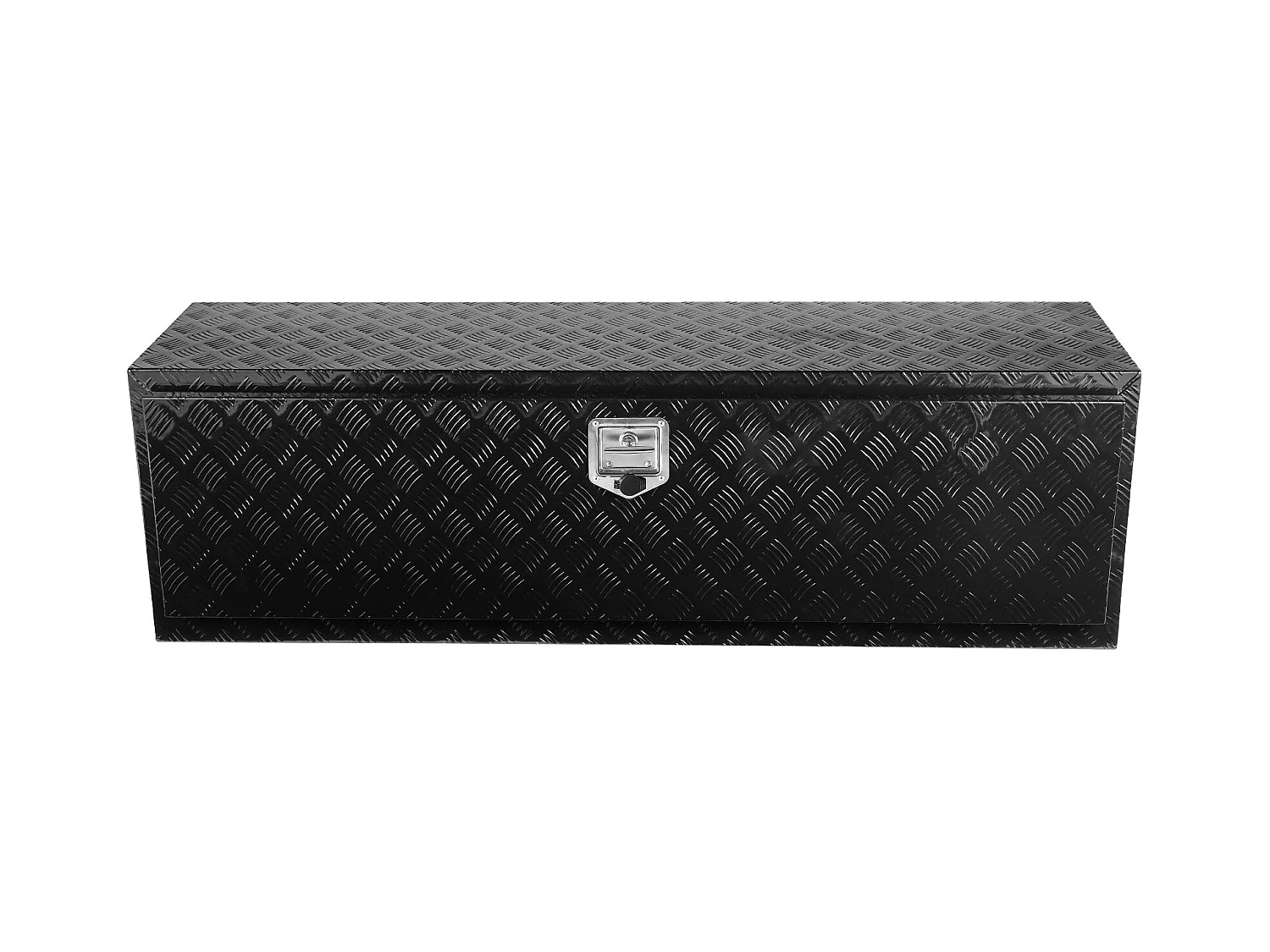 Boîte à Outils en Aluminium pour Sous-Caisse de Camion SucceBuy, 152,4x43,2x45,7 cm, Rangement pour Remorque