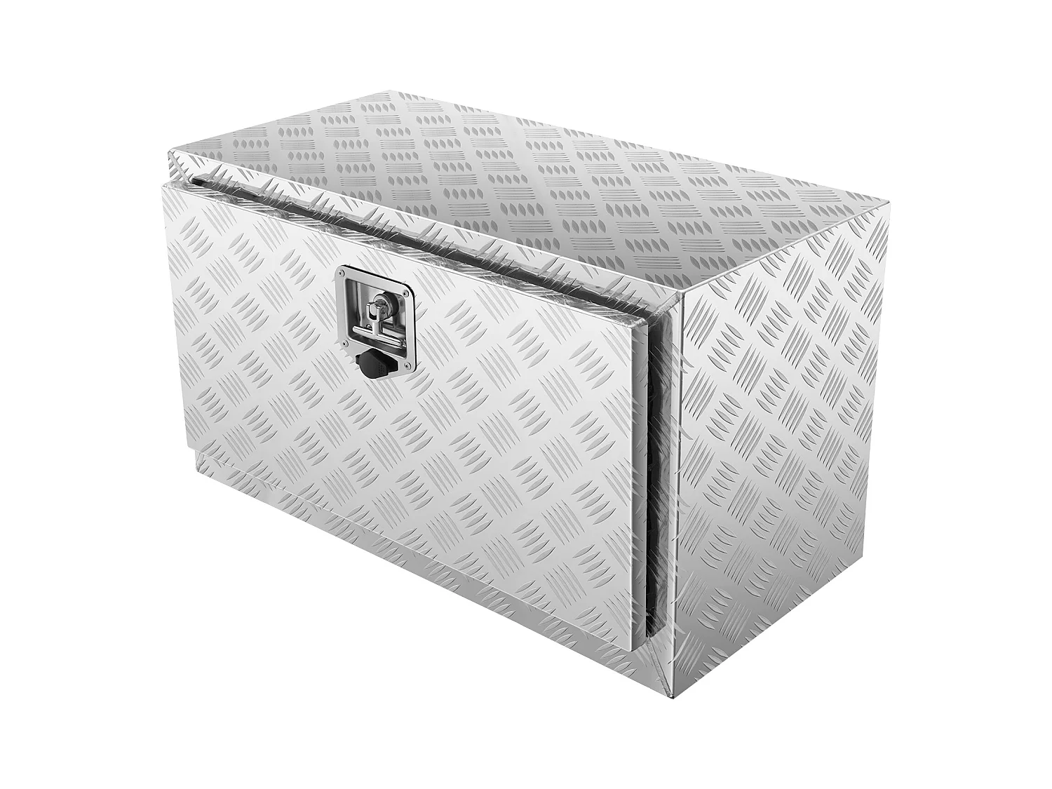 Boîte à Outils en Aluminium pour Sous-Caisse de Camion SucceBuy, 76,2 x 35,6 x 40,6 cm, Stockage pour Remorques et Camping-Cars