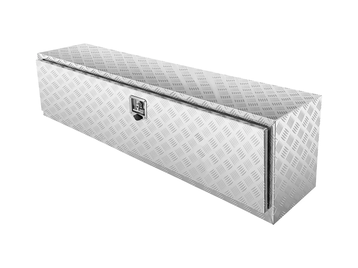 Boîte à Outils en Aluminium pour Sous-Caisse de Camion SucceBuy, 152,4×43,2×45,7 cm, pour Remorque RV