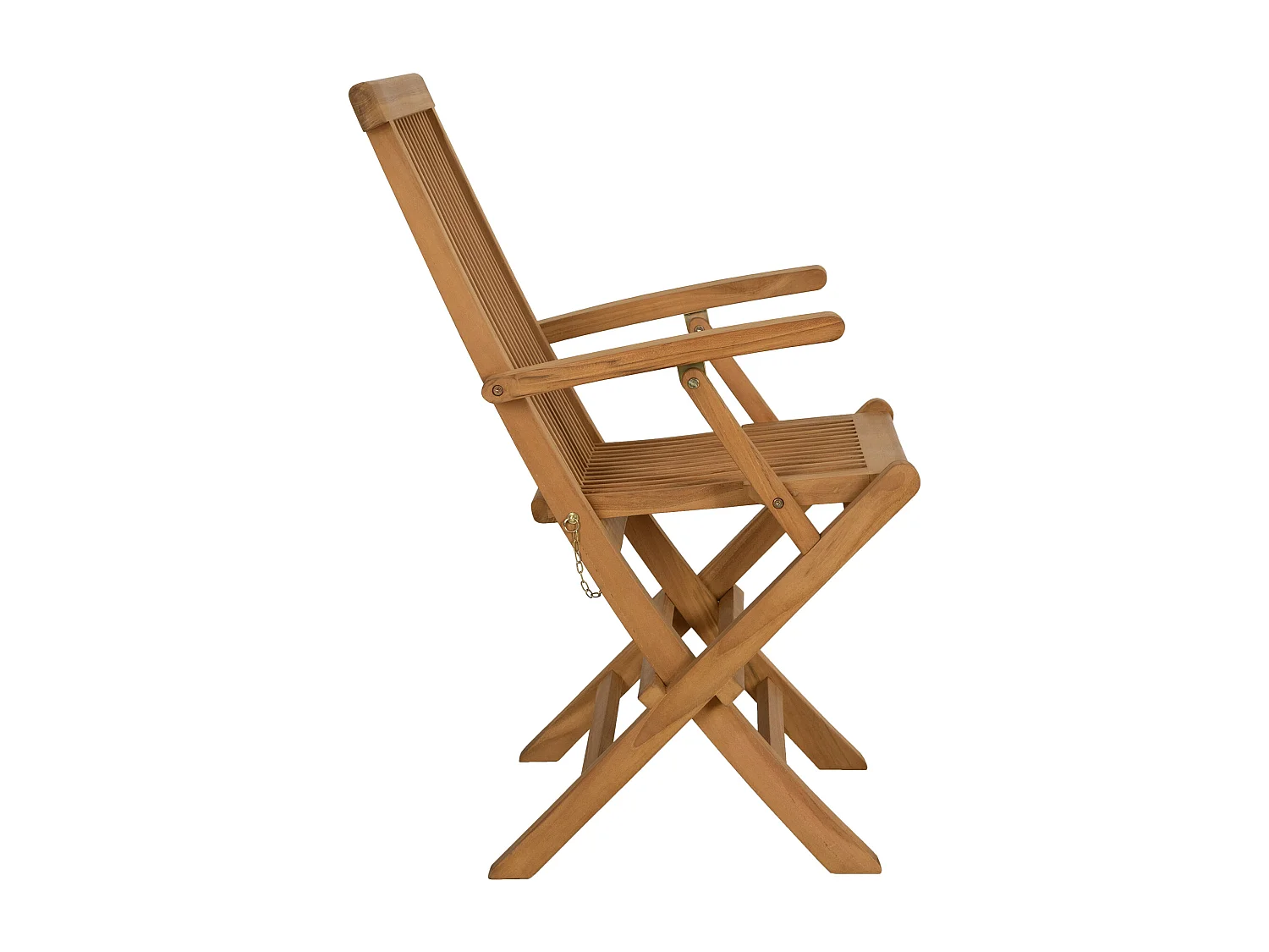 Lot de 2 fauteuils pliants  - Teck - BYBLOS II de MYLIA