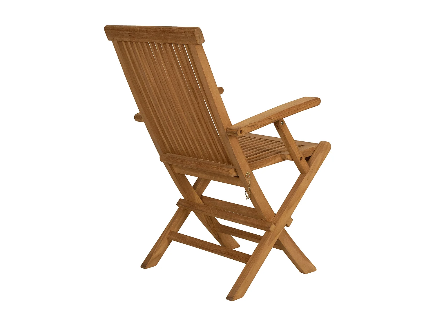 Lot de 2 fauteuils pliants  - Teck - BYBLOS II de MYLIA