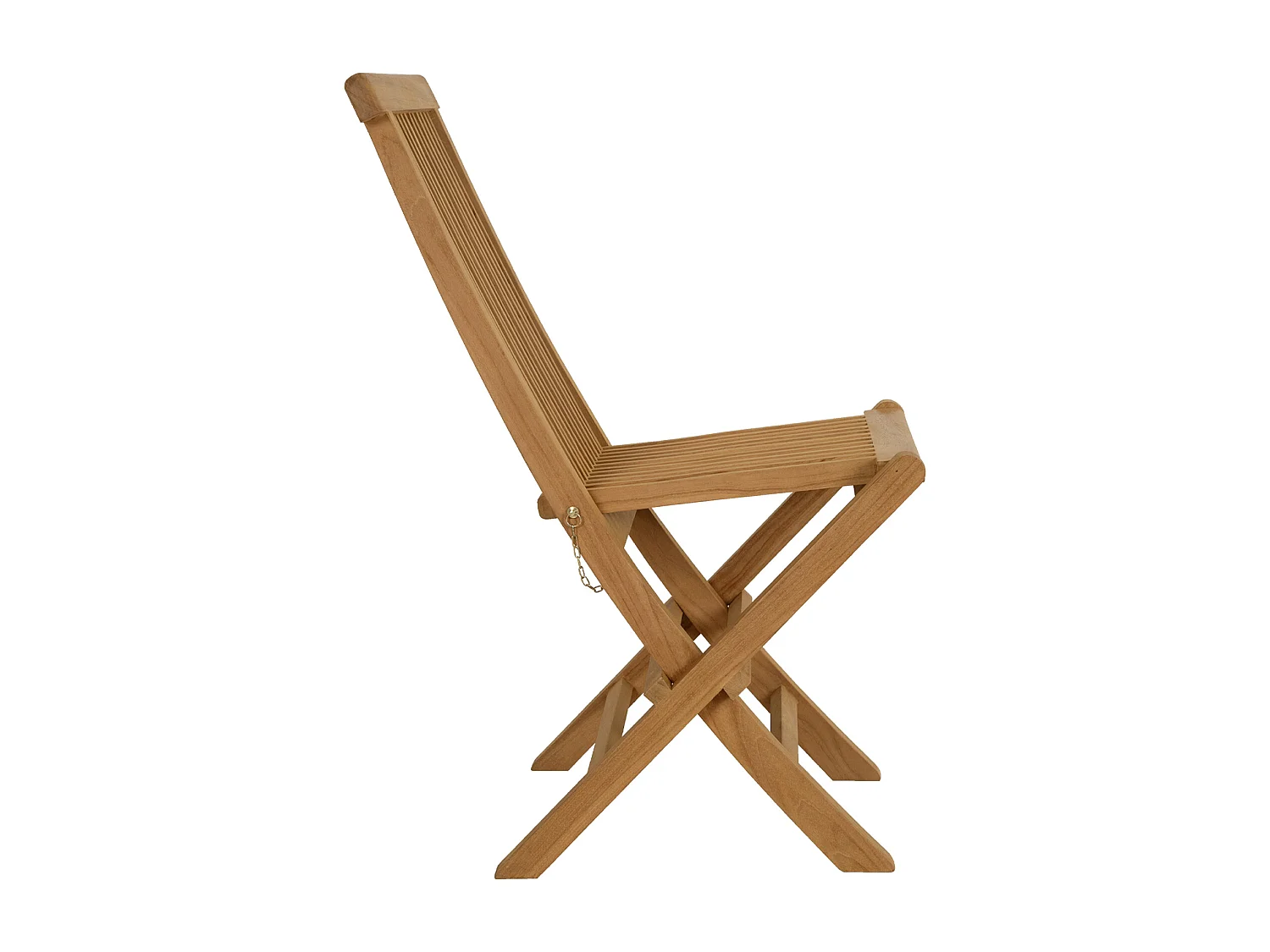 Lot de 2 chaises pliantes  - Teck - BYBLOS II de MYLIA