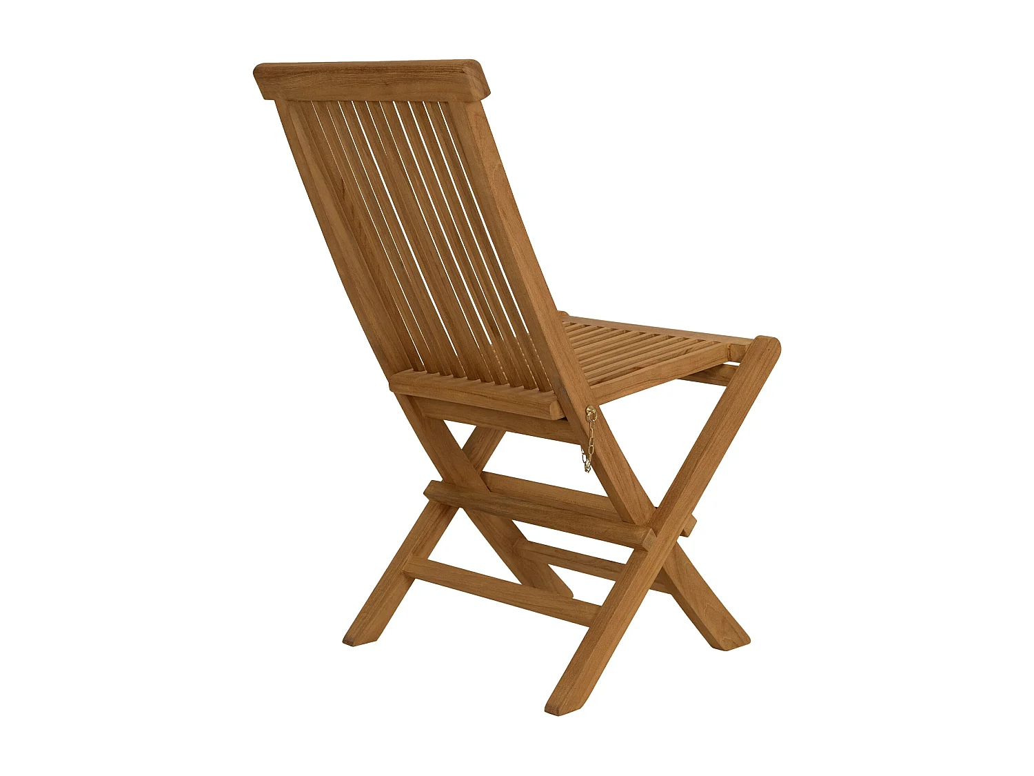 Lot de 2 chaises pliantes  - Teck - BYBLOS II de MYLIA