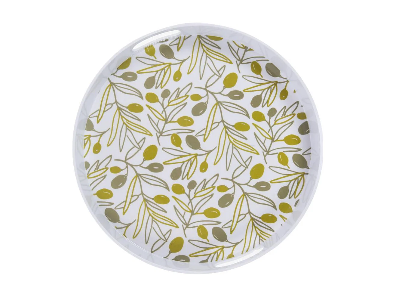 Plateau rond oliva 35 cm