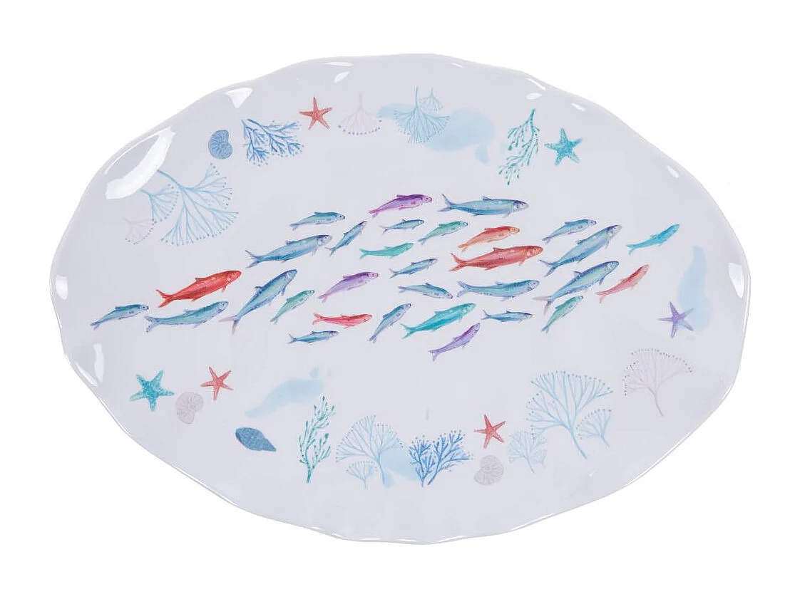 Plat ovale isao 40X30 cm