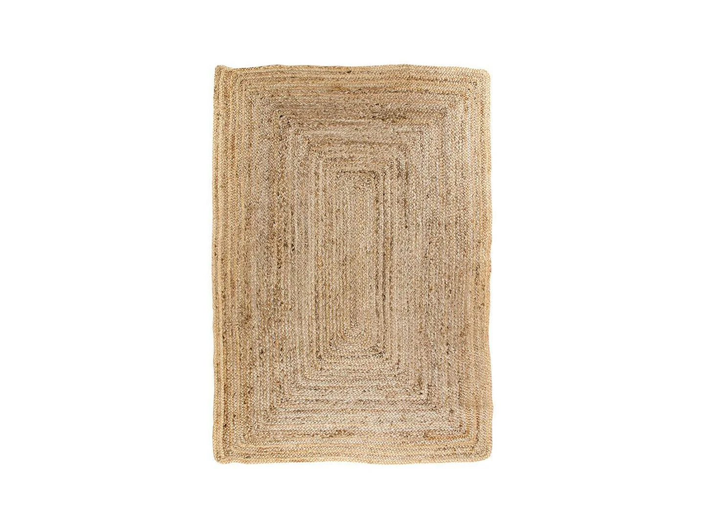 Tapis bohème en jute tressée 180x240 cm FEZ