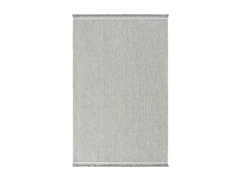 Tapis de salon gris – boucles en relief 120x180 cm ISTANBUL