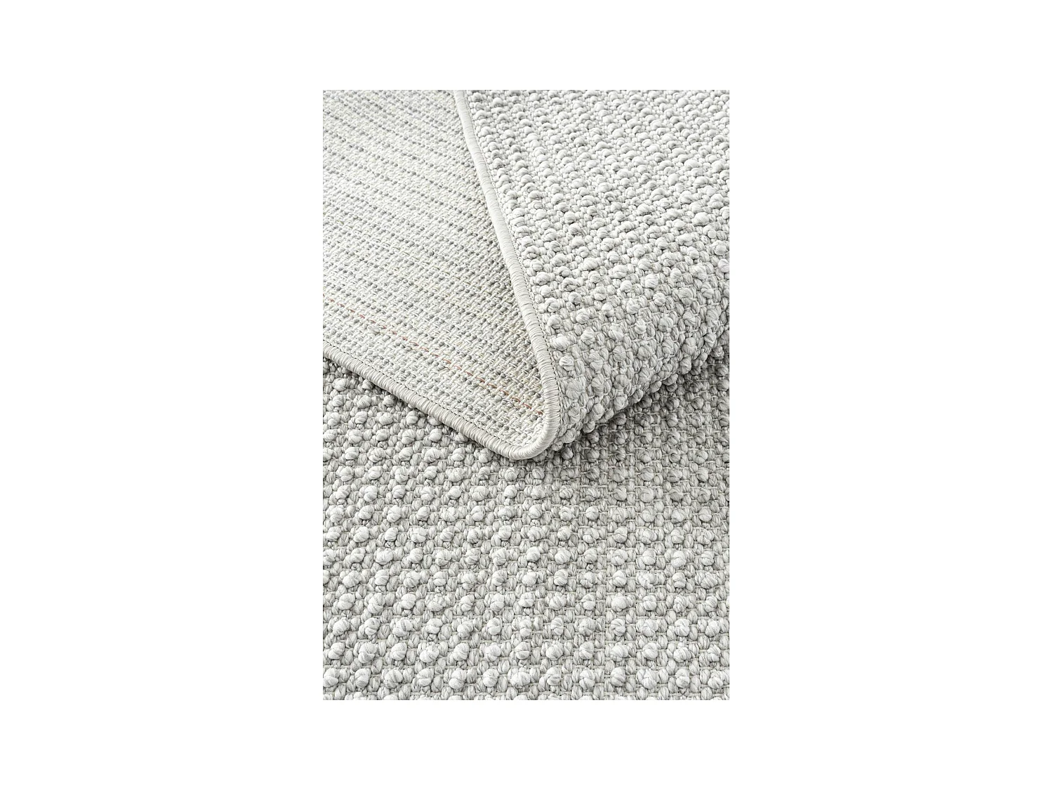 Tapis de salon gris – boucles en relief 120x180 cm ISTANBUL