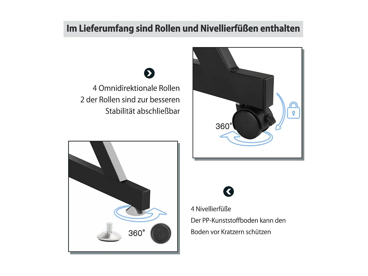 Z-vormig computerbureau met wielen, compact 70x60x79 cm, geïntegreerde planken, gemakkelijk te verplaatsen, ideaal voor kleine ruimtes, kantoor of studeerkamer