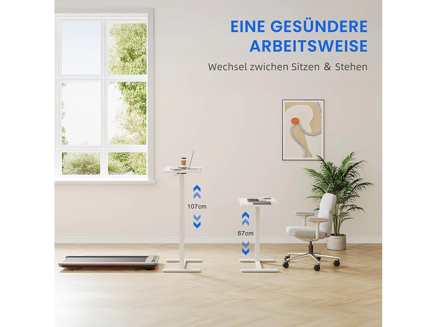 Table d’appoint réglable en hauteur avec roulettes, idéale comme table de soin pour lit, bureau mobile, table de chevet ou table de canapé pour salon