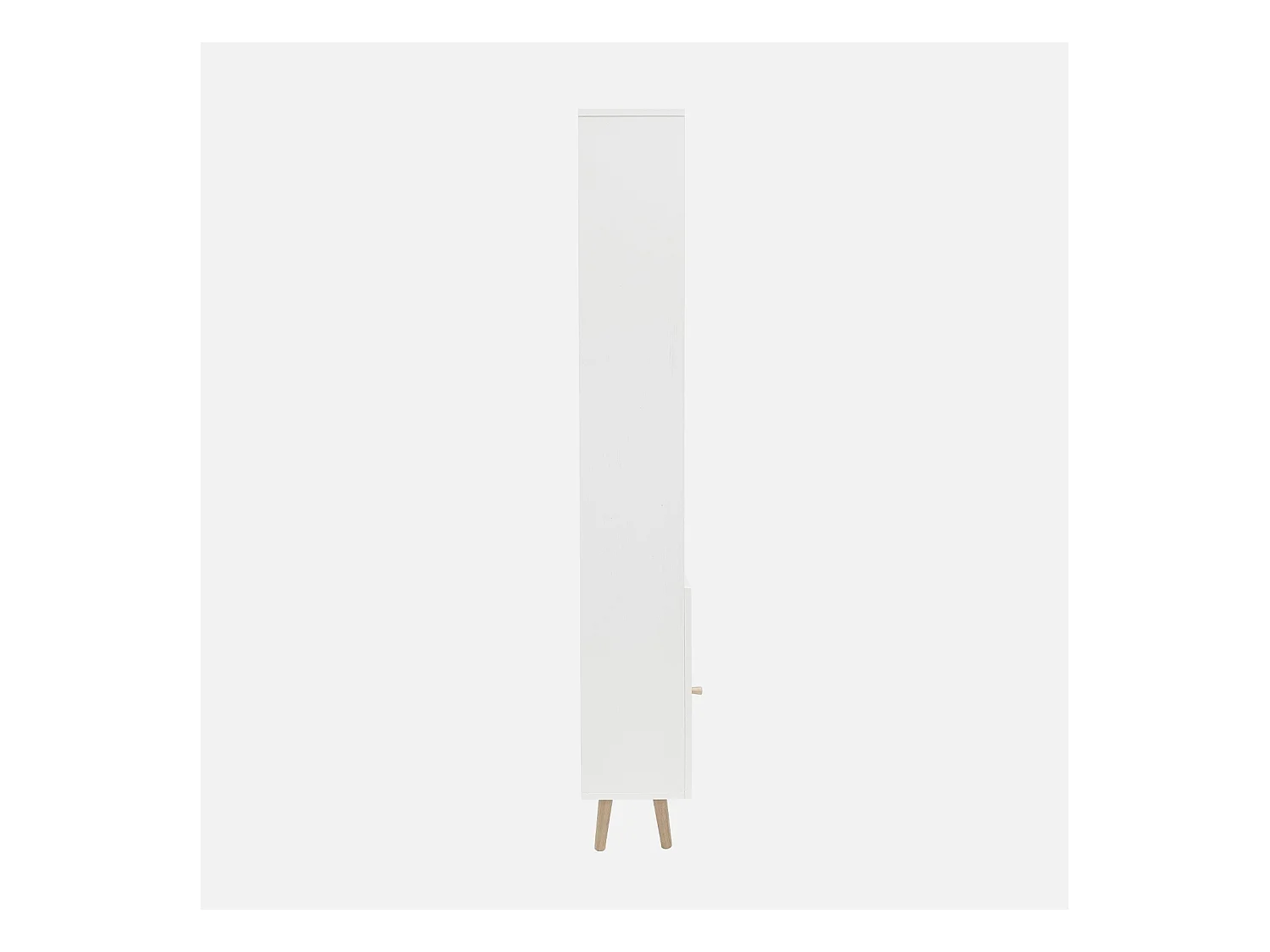 Armadio portaoggetti per il bagno, bianco sporco