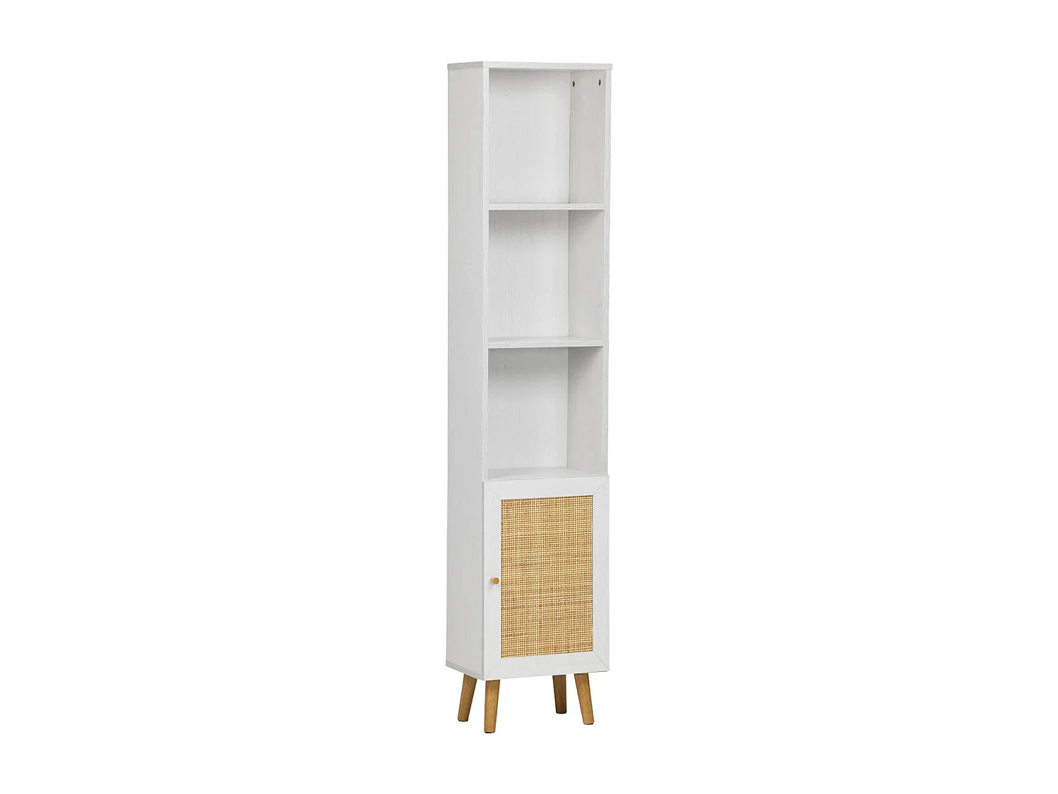 Armadio portaoggetti per il bagno, bianco sporco