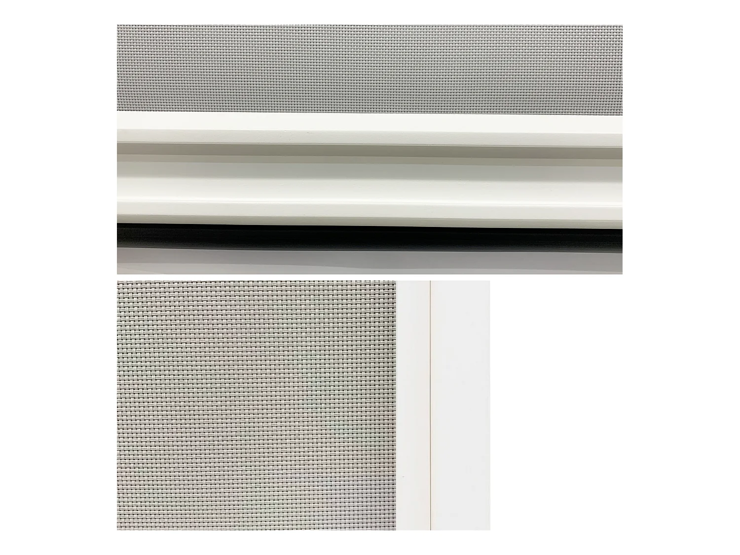 Store blanc pour pergola bioclimatique – Triomphe – 3m. aluminium et textilène