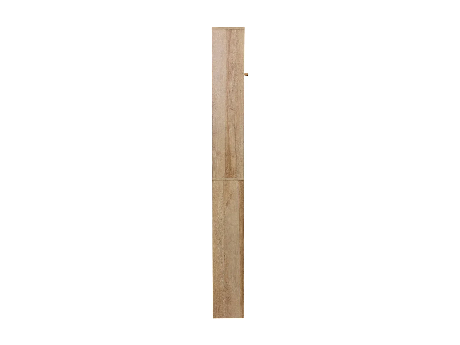 Etagère meuble WC décor bois et cannage Bohème 1 étagère 64 x 20 x 180 cm naturel