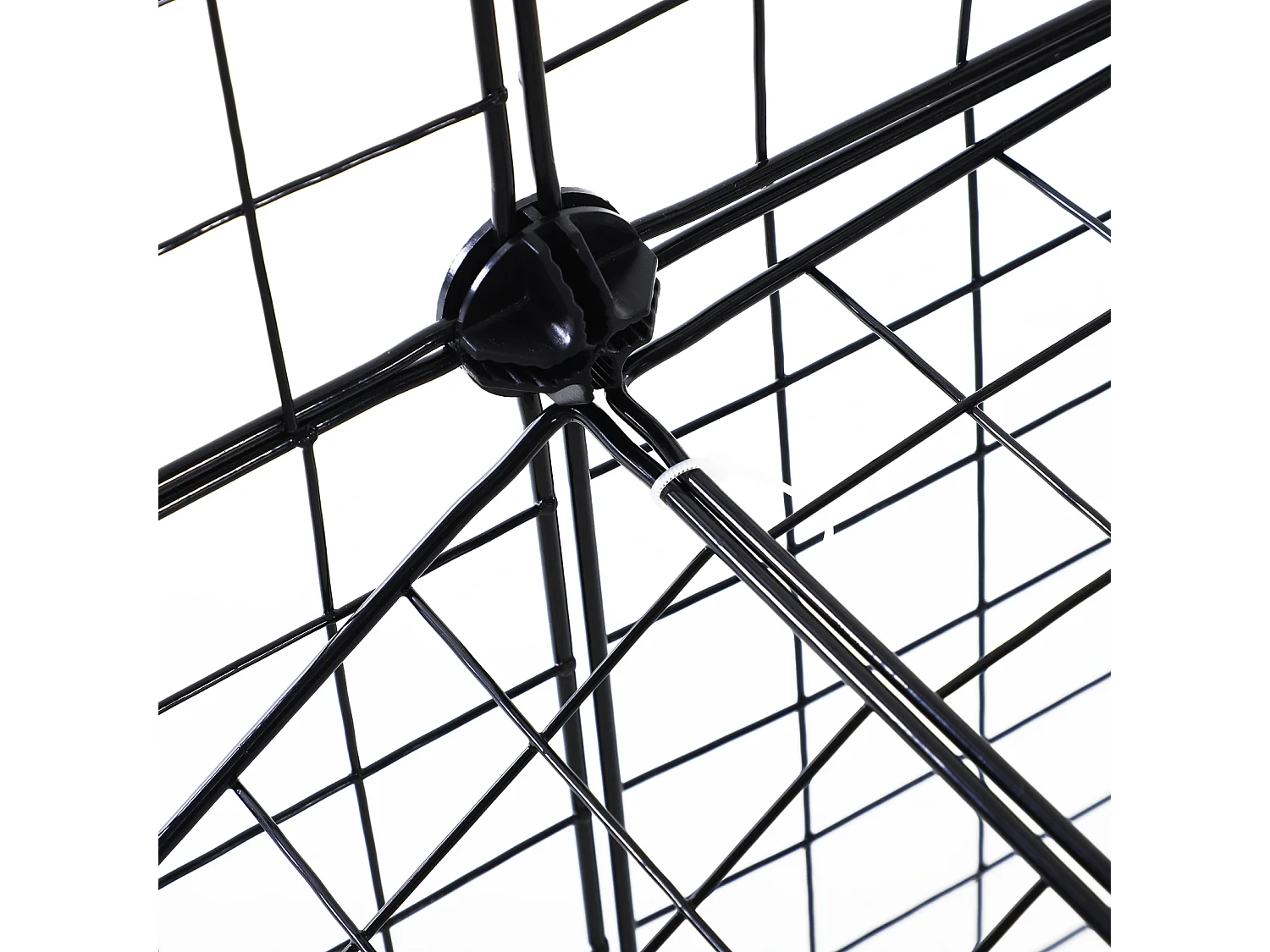 Recinto in metallo per piccoli animali domestici con 36 pannelli