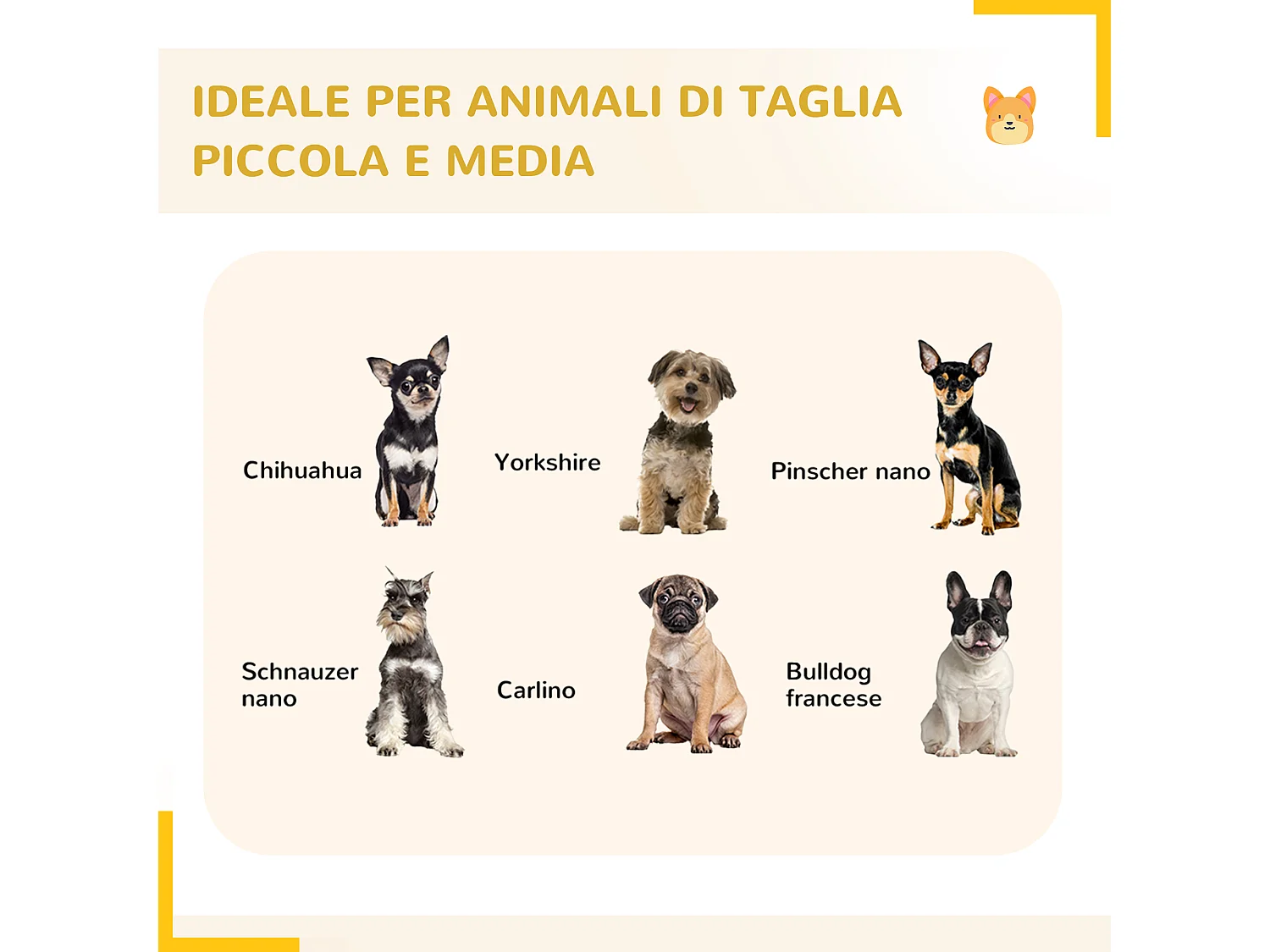 Recinto per cani a 8 pezzi modulabili in acciaio nero