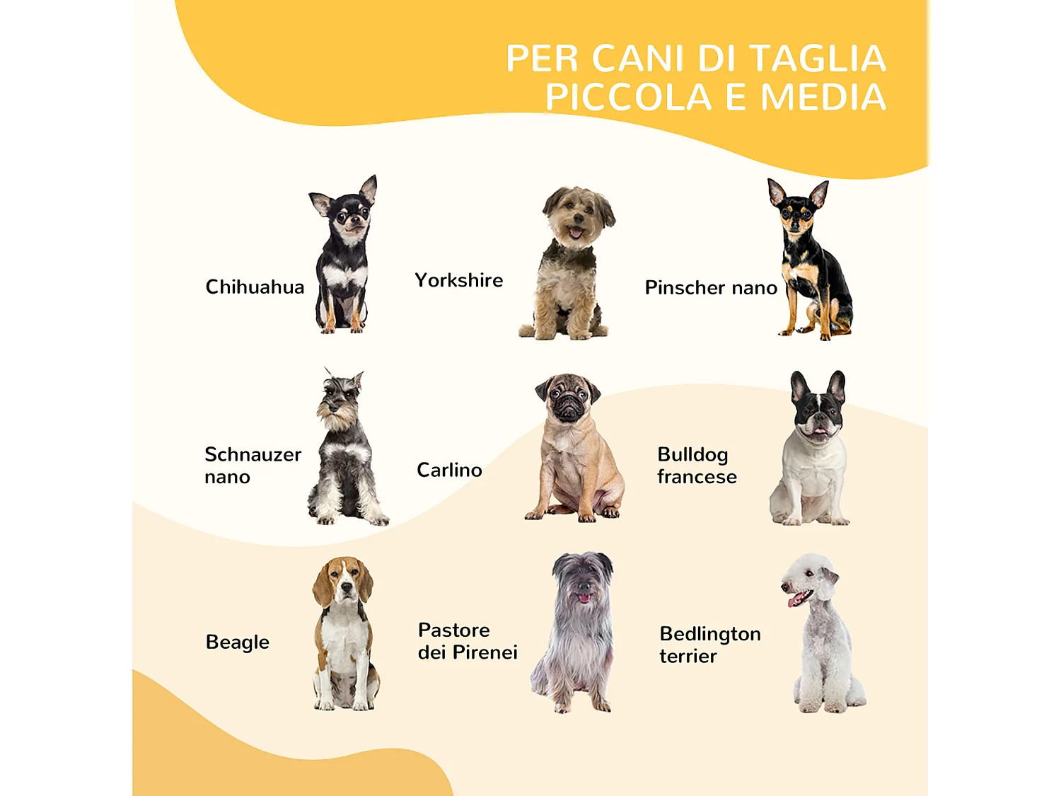 Recinto modulare per cani e cuccioli da interno esterno 8 pz 80x80cm