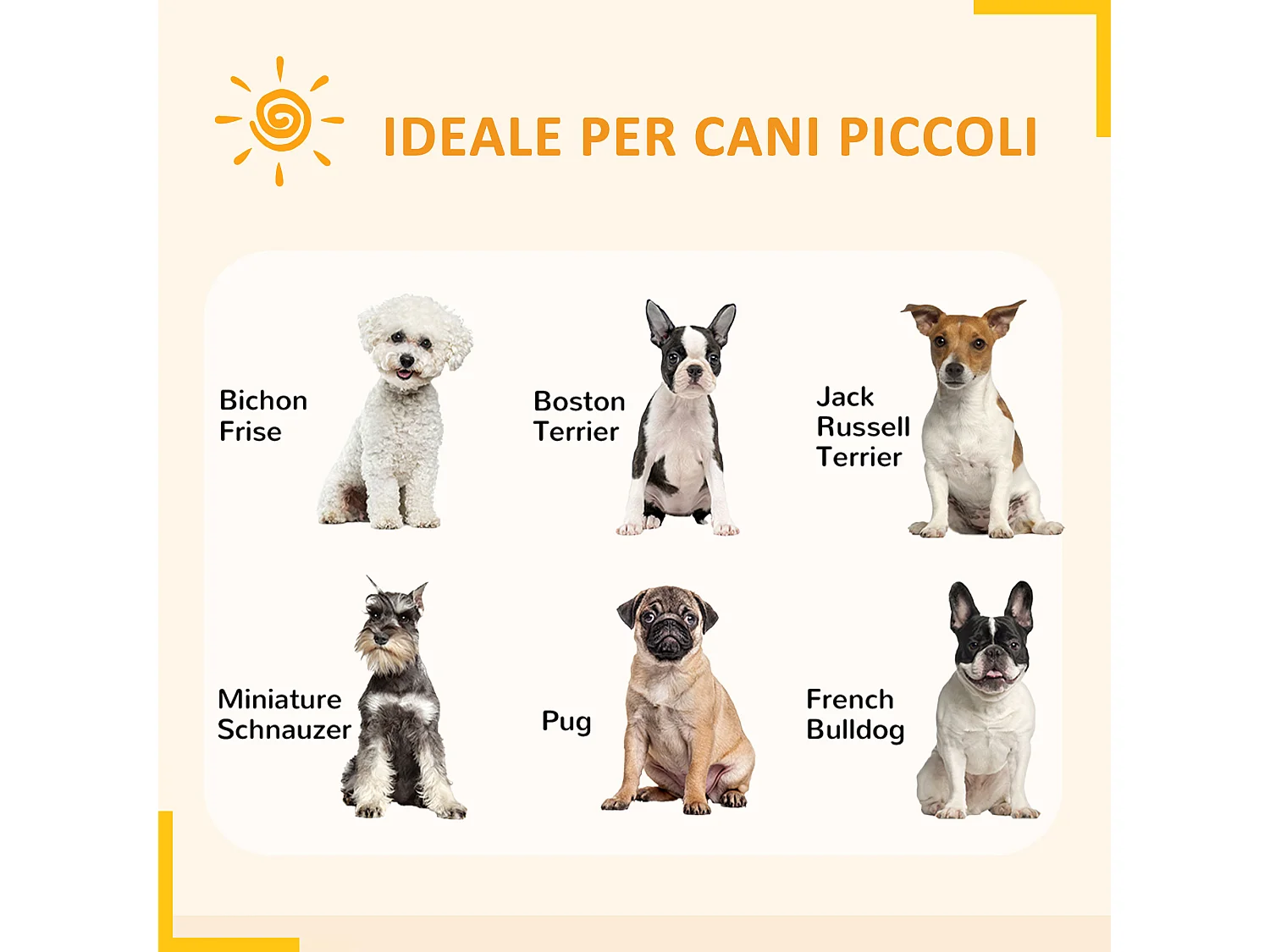 Cancellino per cani a 6 pannelli modulabili in acciaio nero